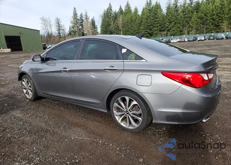 2013 Hyundai Sonata Se из США, поврежденный, VIN 5NPEC4AB9DH594472